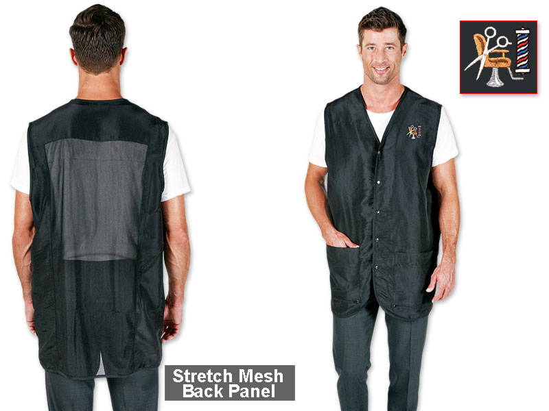 Photo of Mens Cool Vent Vest for Barbers.