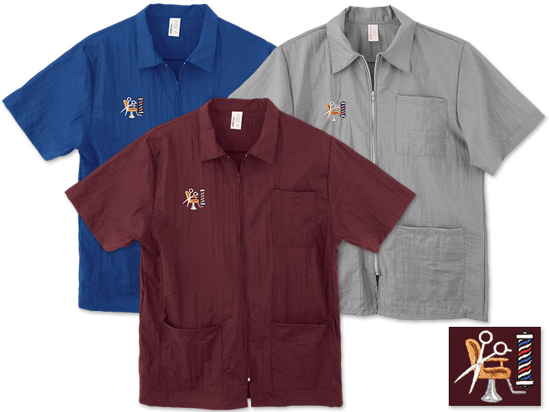 Photo of Nylon Barber Jackets for Barbers.