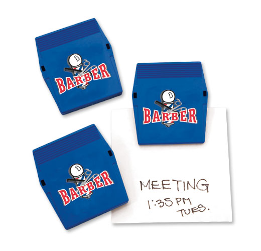 Photo of Magnetic Note Clips for Barbers.