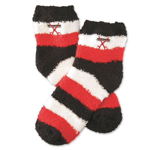Photo of Snuggle Socks for Hairstylists.