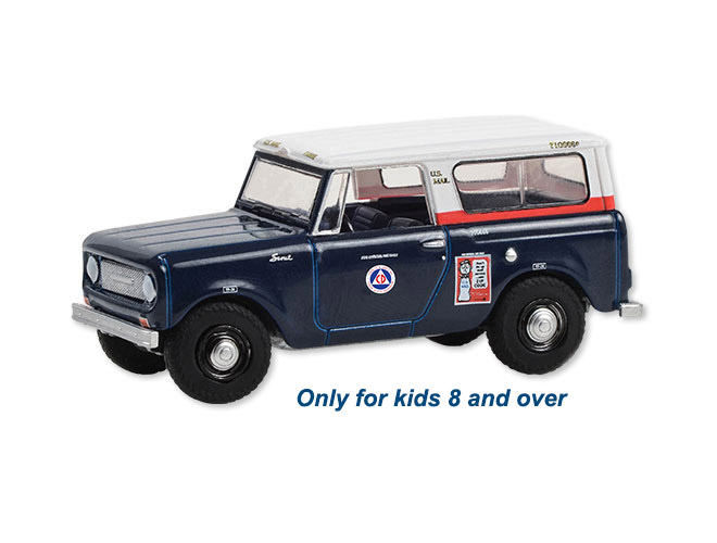 Photo of Toy Harvester Scout for Postal Workers and Rural Letter Carriers from Modern Process Company.