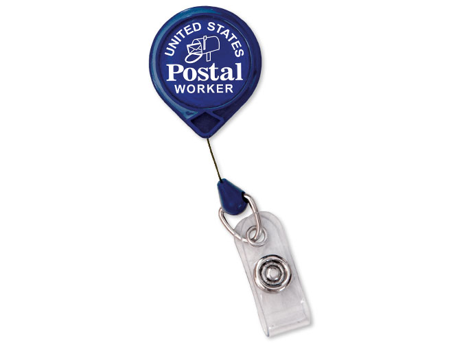 Photo of Badge Reel for Postal Workers and Rural Letter Carriers from Modern Process Company.