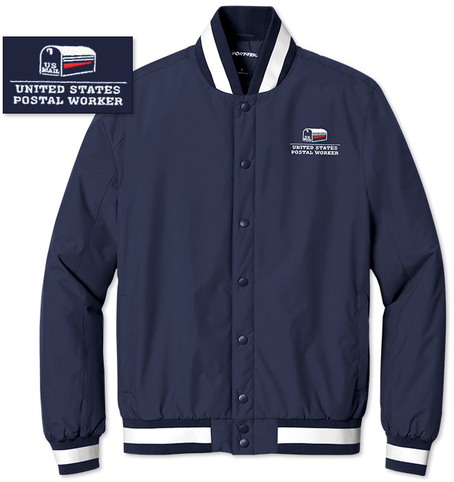 Photo of Varsity Jacket for Postal Workers and Rural Letter Carriers from Modern Process Company.