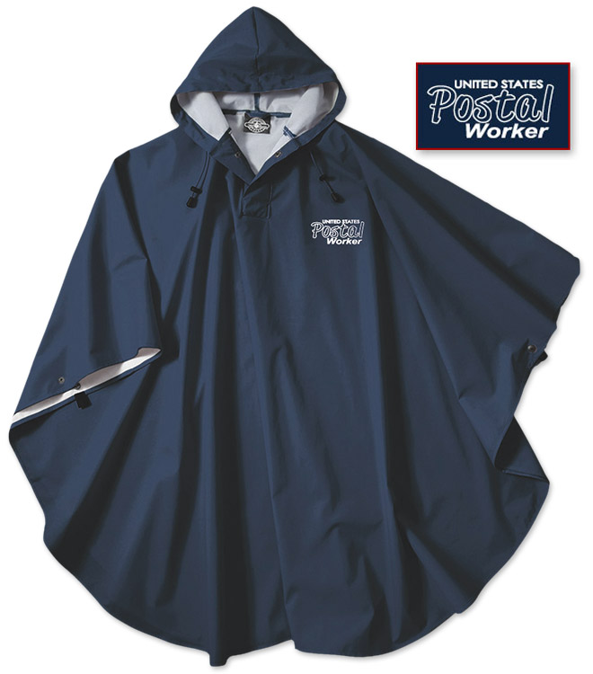 Photo of Charles River Rain Poncho for Postal Workers and Rural Letter Carriers from Modern Process Company.