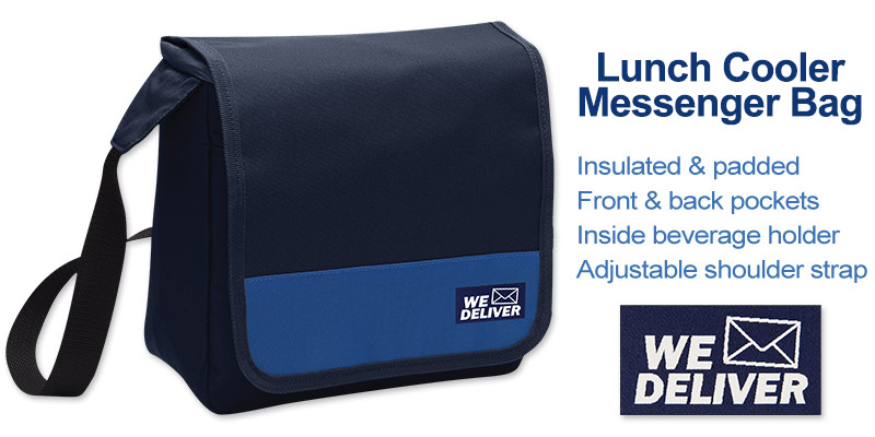 Photo of Lunch Cooler Messenger Bag for Rural Mail Carriers.