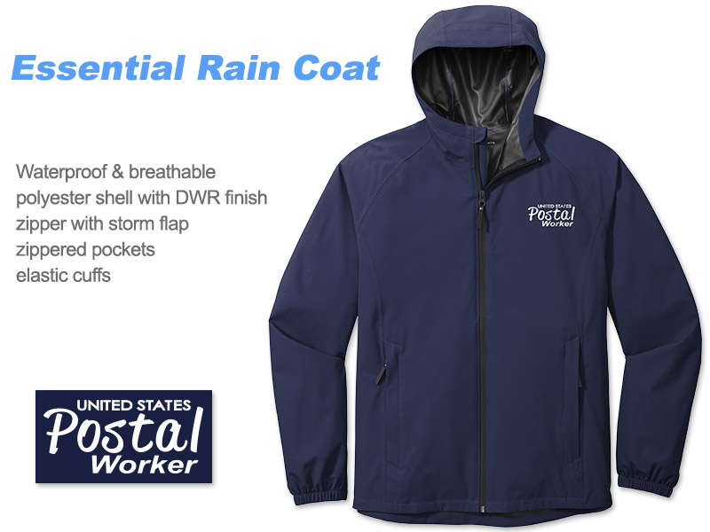 Photo of Essential Rain Coat for Rural Mail Carriers.