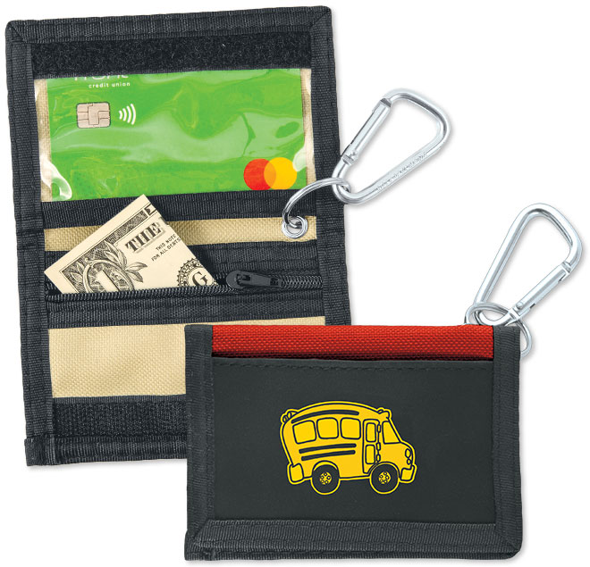 Photo of Card Wallet for School Transportation from Modern Process Company.