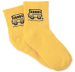 Photo of Gold Quarter Socks for School Bus Drivers from Modern Process Company