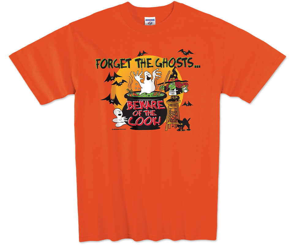 Photo of T-Shirt for School Cafeteria.