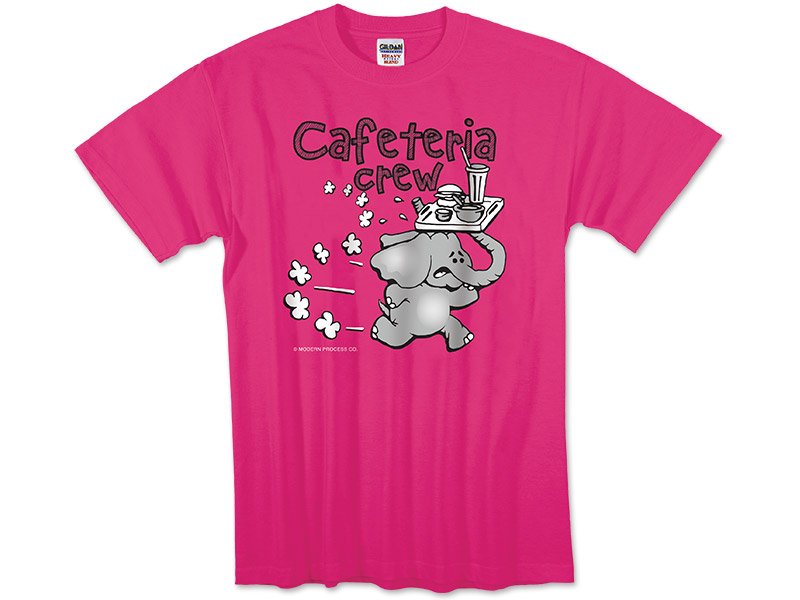 Photo of T-Shirt for School Cafeteria Staff.