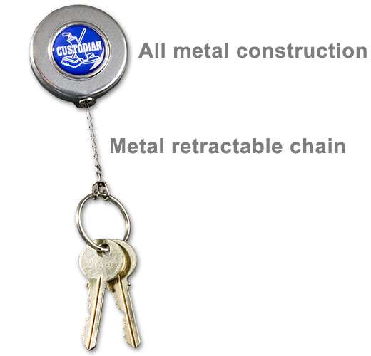 Photo of Key Reel for School Custodians.